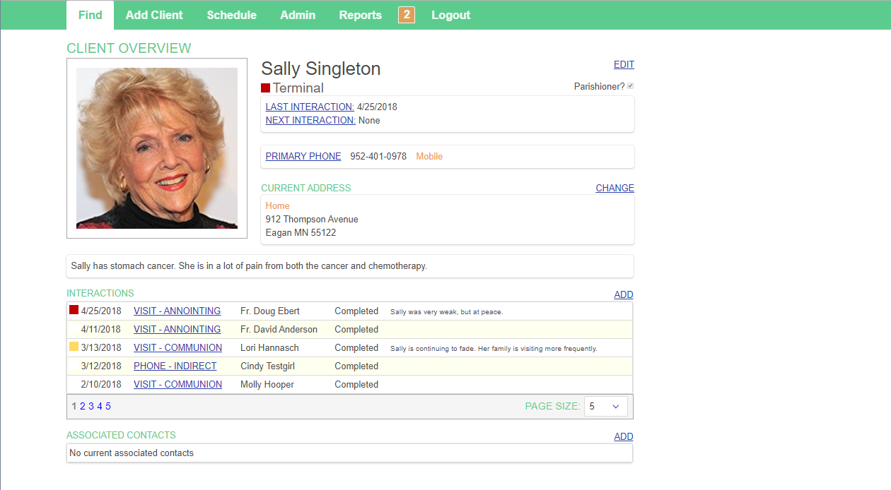 Rich Contact Details